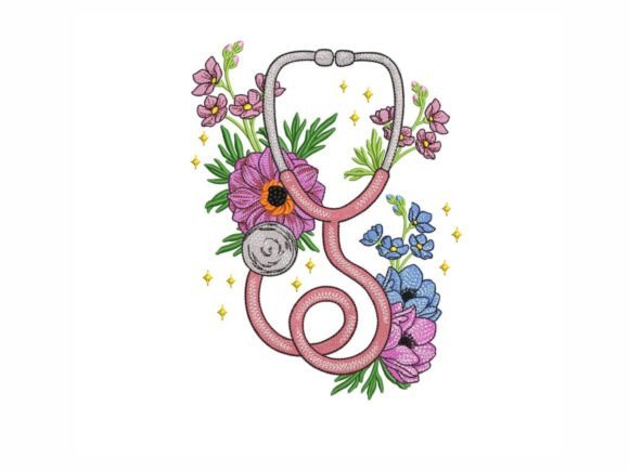 Floral Nurse Embroidery Design Review