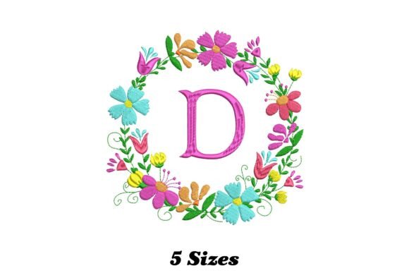 Flower Alphabet Letter D: A Seasonal Embroidery Review