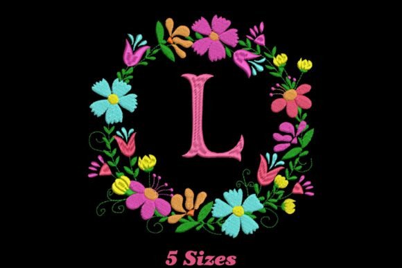 Flower Alphabet Letter L Review