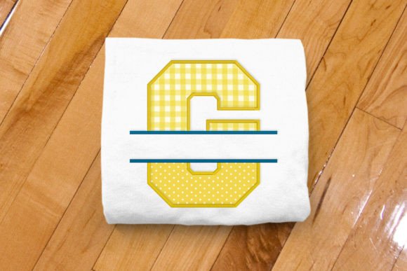 Varsity Letter G Split Applique